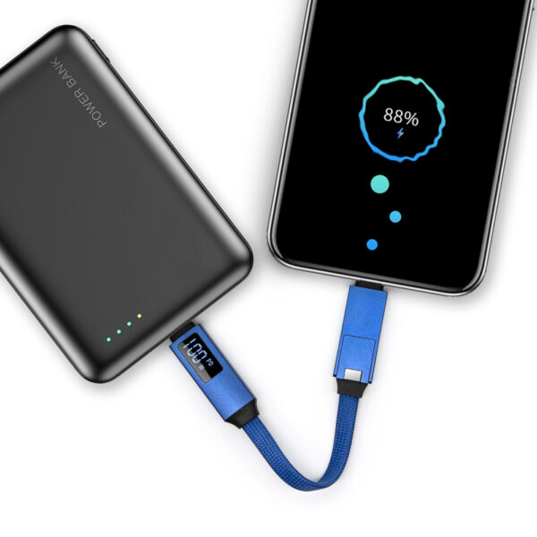 Magnetic USB-C Fast Charging Cable with Display - Image 6