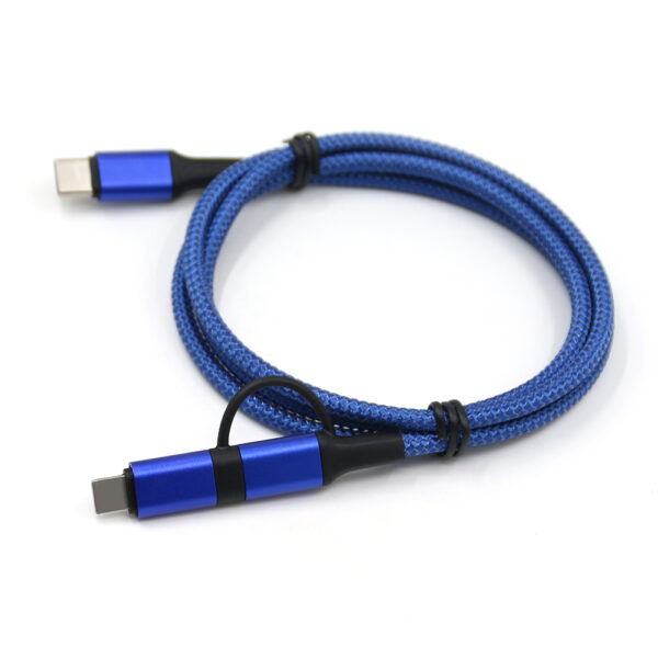 Fast Charging Cable-YS-206 plus C to 2in1 - Image 2