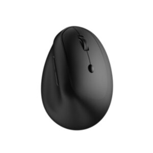 Wireless Ergonomic Mouse Rechargeable Silent Click Multi-Device Bluetooth for Office Home Black White Light Blue​