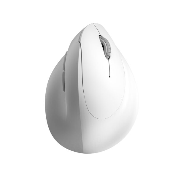 Wireless Ergonomic Mouse Silent Click Rechargeable Multi-Device Bluetooth for Office Home Black White Pink​ - Image 2