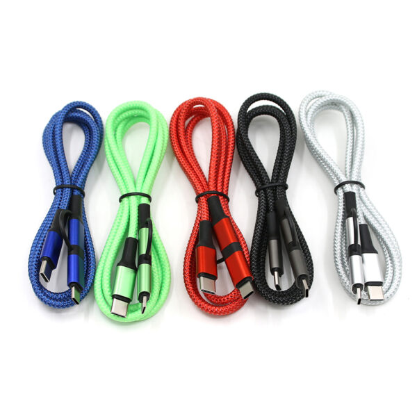 Fast Charging Cable-YS-206 plus C to 2in1 - Image 5