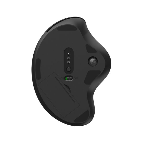 Wireless Trackball Mouse Ergonomic Rechargeable Multi-Device Silent Click with Precision Ball Control for Office and Gaming​ - Image 3