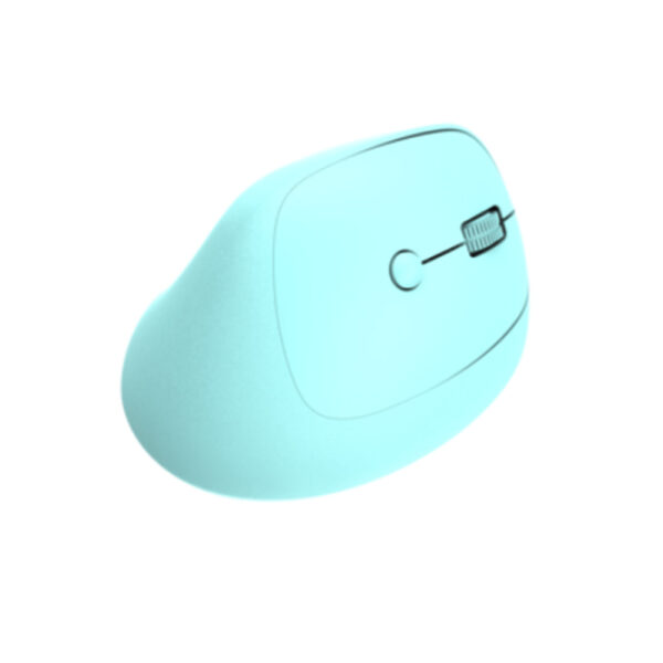Wireless Ergonomic Mouse Rechargeable Silent Click Multi-Device Bluetooth for Office Home Black White Light Blue​ - Image 6