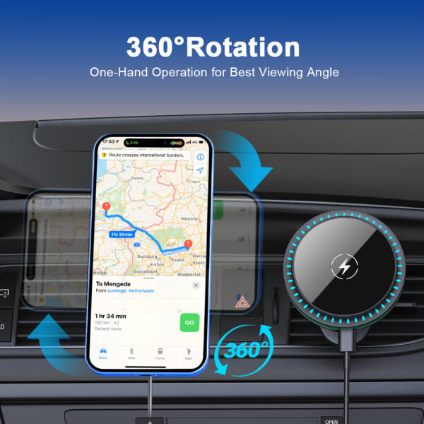 H141+G26-Universal Car Air Vent Phone Mount - Image 3