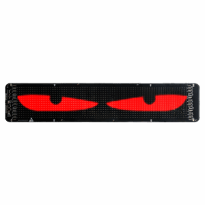 AutoGuard Flex LED Vehicle Display High-Brightness Waterproof Screen with Custom Safety Signs & Voice Control for Cars/SUVs/Trucks​