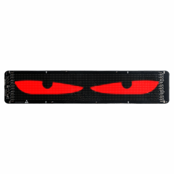 AutoGuard Flex LED Vehicle Display High-Brightness Waterproof Screen with Custom Safety Signs & Voice Control for Cars/SUVs/Trucks​