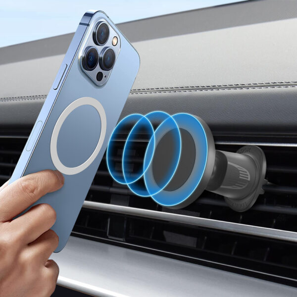 Universal Car Air Vent Phone Mount - 360° Adjustable Dashboard Holder with Overload Protection for 4-7" Smartphones​ - Image 2