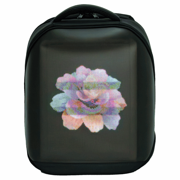 T3 HD LED Motorcycle Backpack - App-Controlled Waterproof Bag with Customizable HD Screen & Power Bank Support​